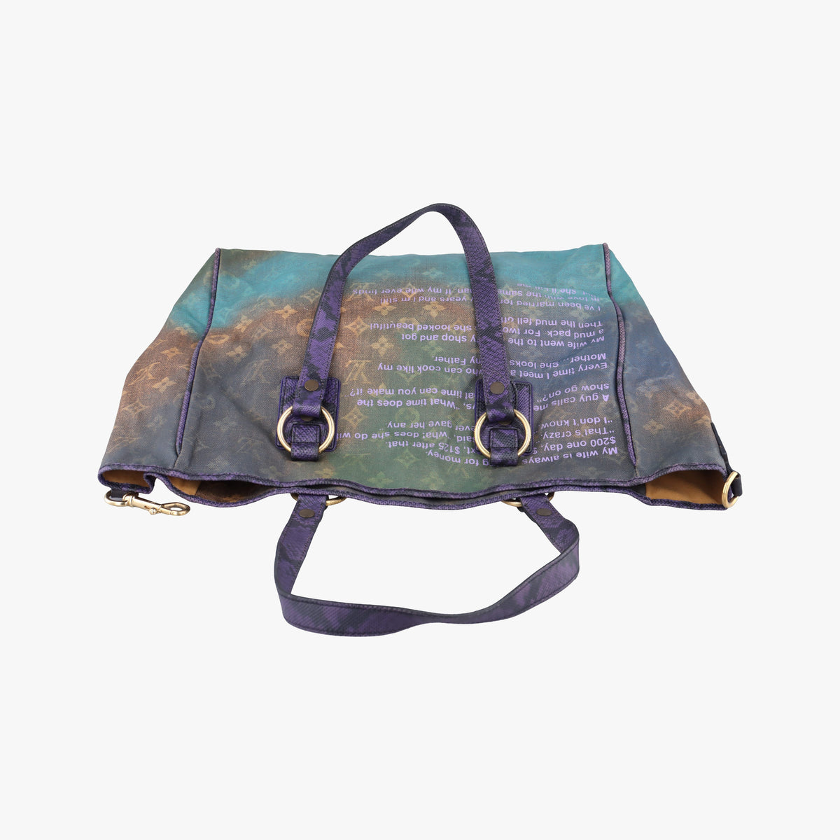 Pre-owned Louis Vuitton Monogram Jokes Heartbreak Brown×multicolor Monogram canvas M95740 handbag | stylenewstar