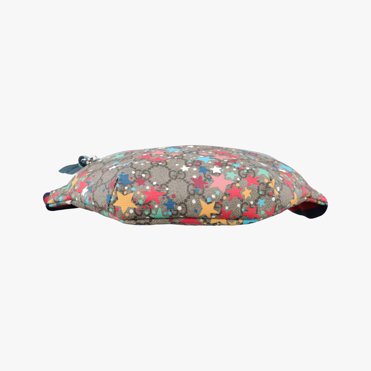Pre-owned Gucci Kids Line Children's Star beige×multi PVC coated canvas 502095 bum bag/waist bag | stylenewstar