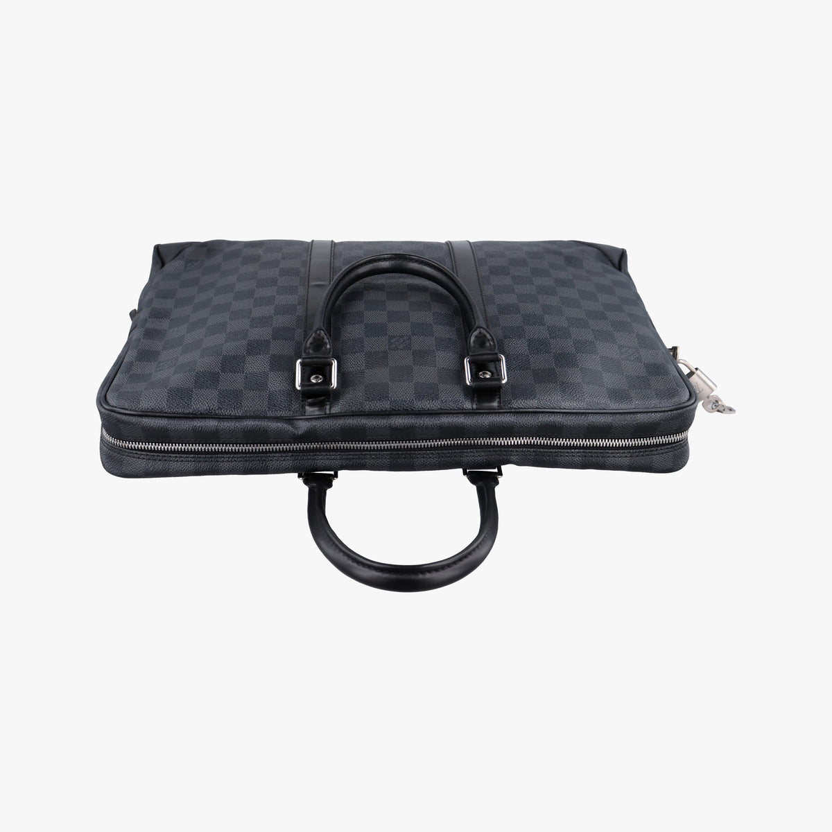 Secondhand Louis Vuitton Porte Documents Voyage Noir Damier Graphite N41125 handbag | stylenewstar