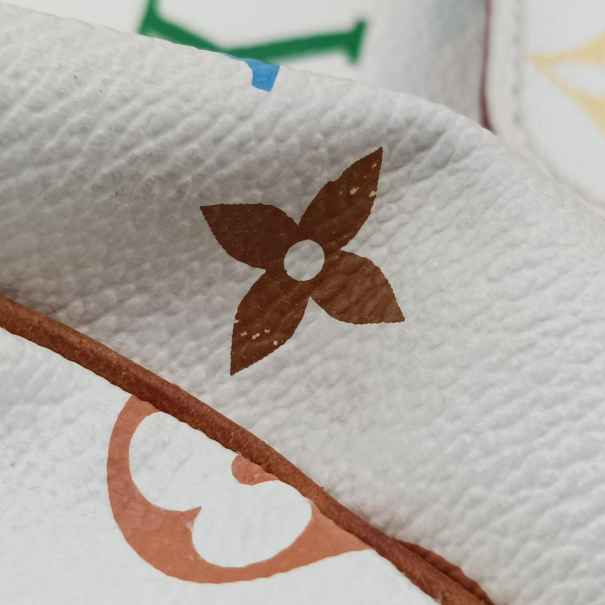 Pre-owned Louis Vuitton Speedy 30 white Monogram Multicolor M92643 handbag | stylenewstar