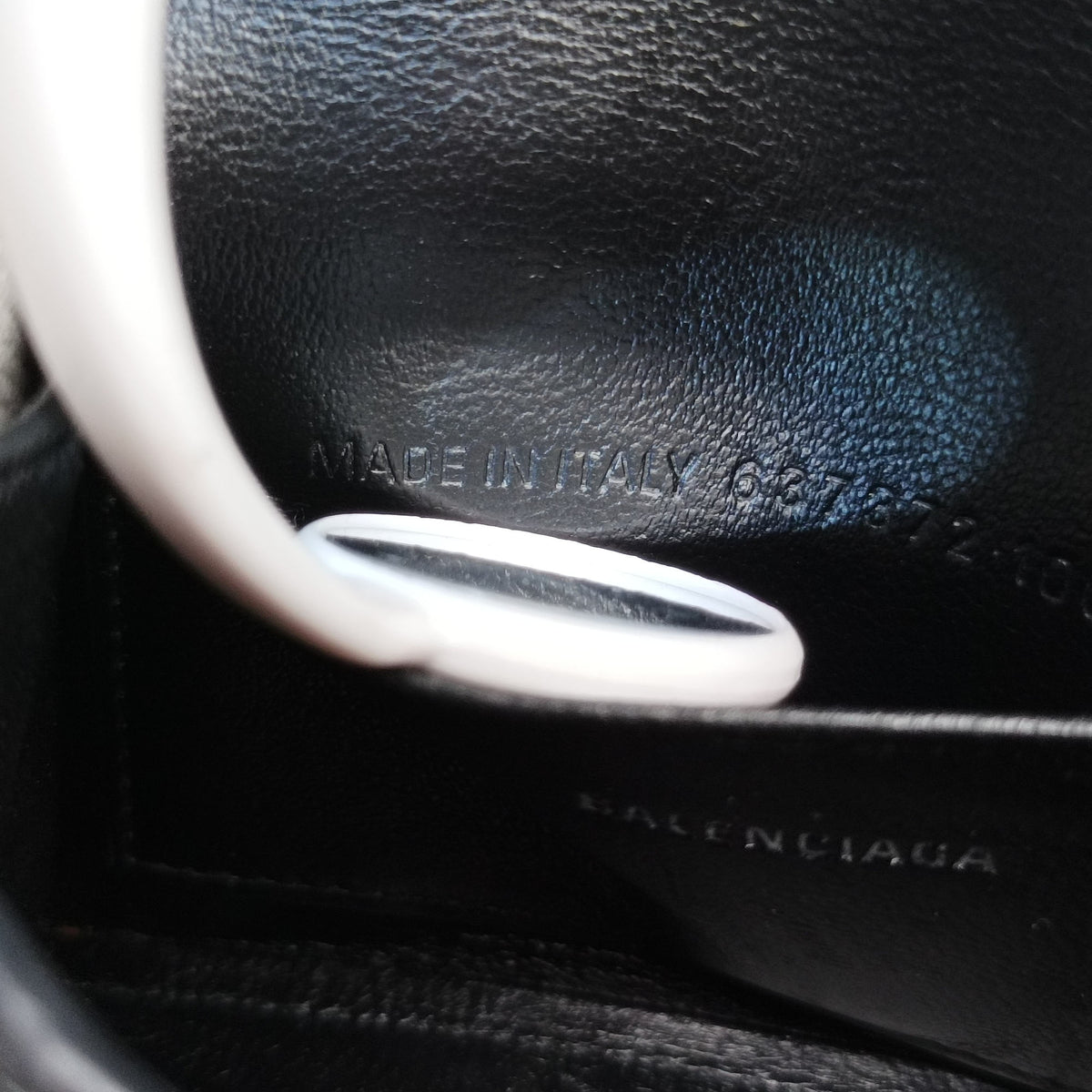 Pre-owned Balenciaga Hourglass Black Leather  shoulderbag | stylenewstar
