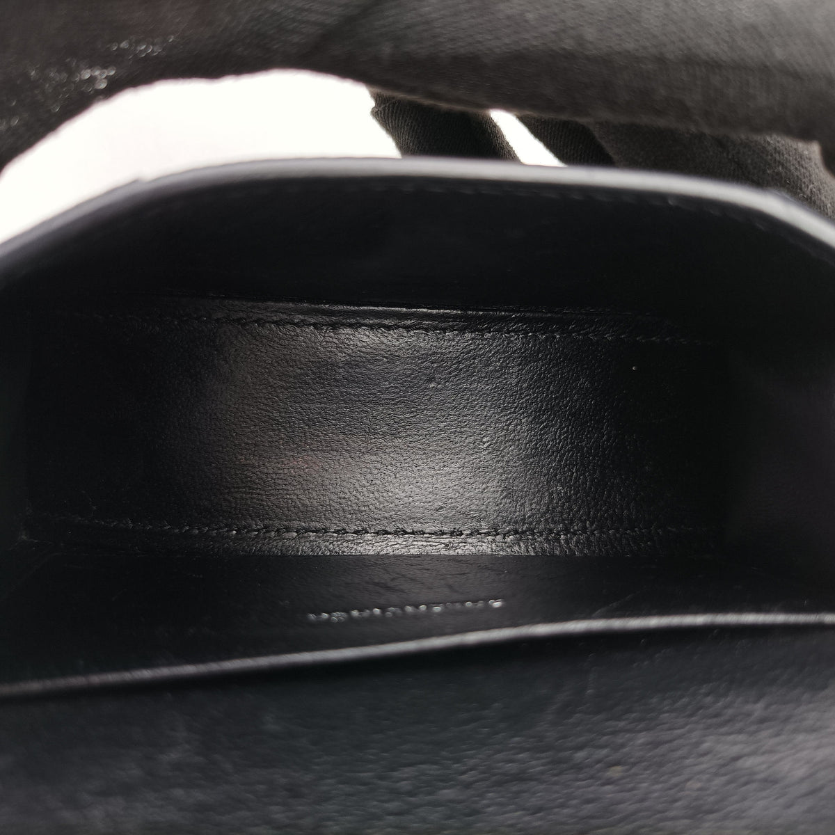 Pre-owned Balenciaga Hourglass Black Leather  shoulderbag | stylenewstar
