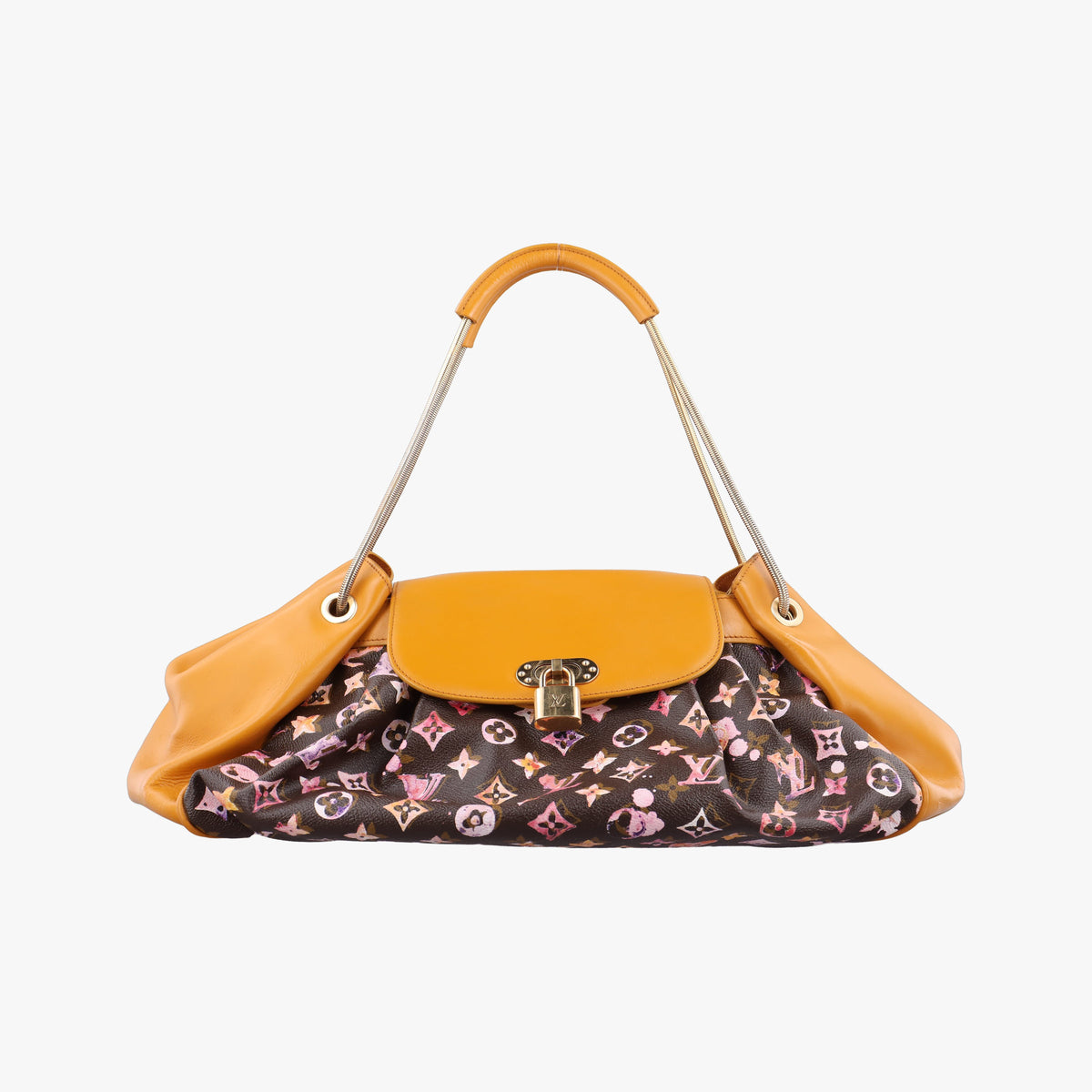 Pre-owned Louis Vuitton Jamais Marron Monogram Watercolor M95729 shoulderbag | stylenewstar