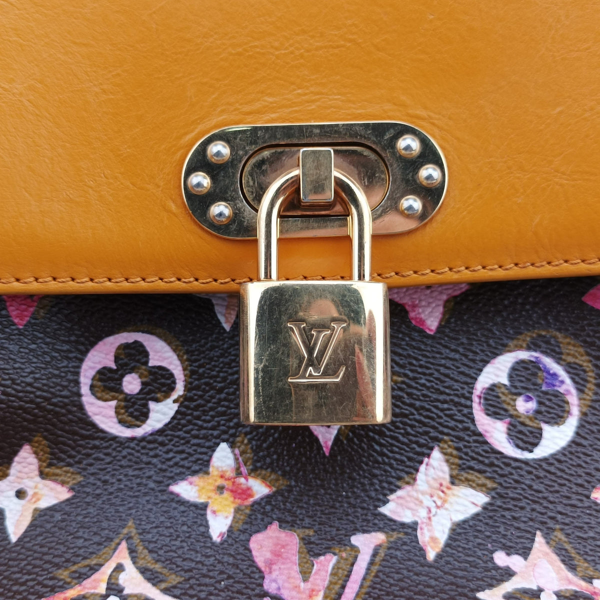 Pre-owned Louis Vuitton Jamais Marron Monogram Watercolor M95729 shoulderbag | stylenewstar