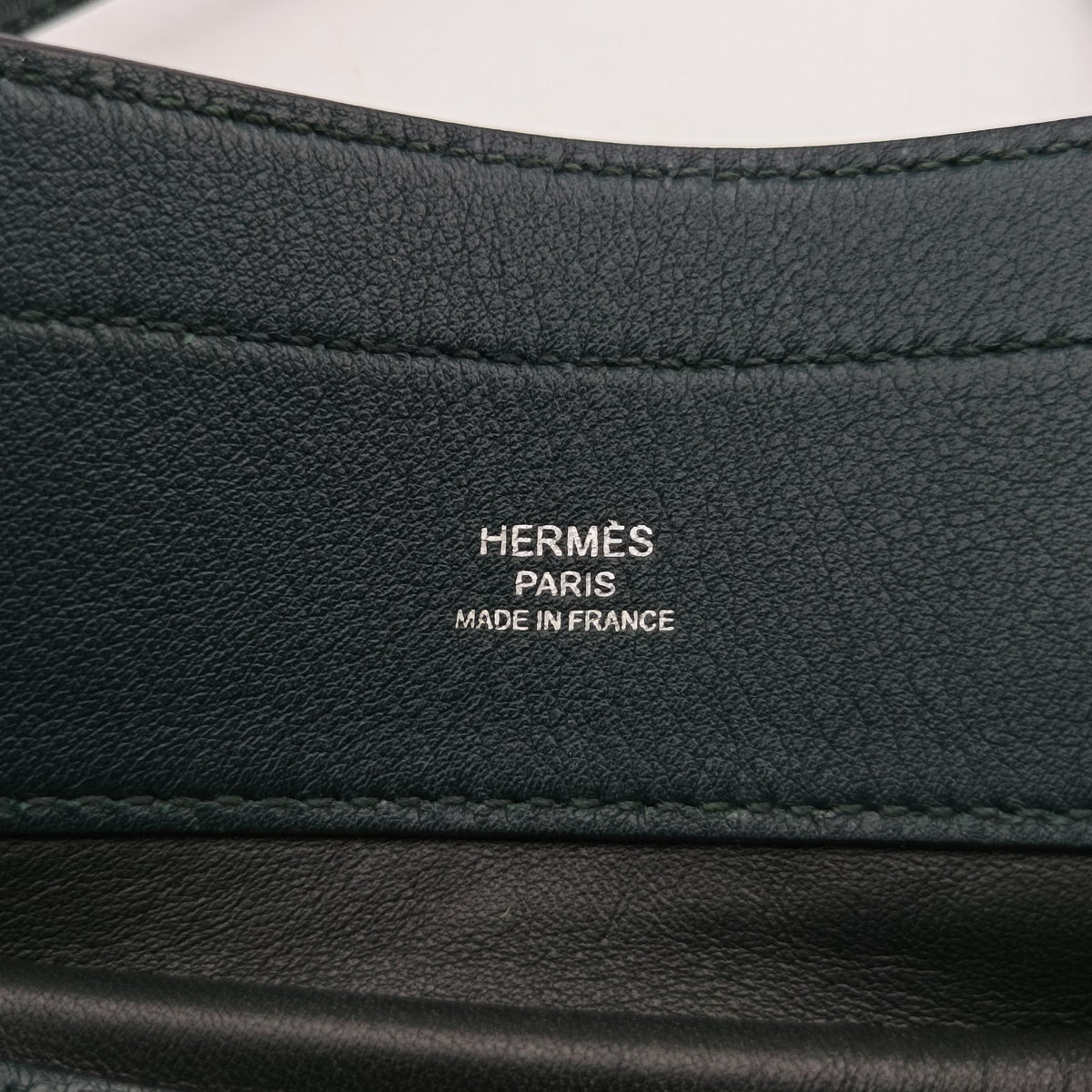 Vintage Hermes Sac Aline mini Green leather  shoulderbag | stylenewstar