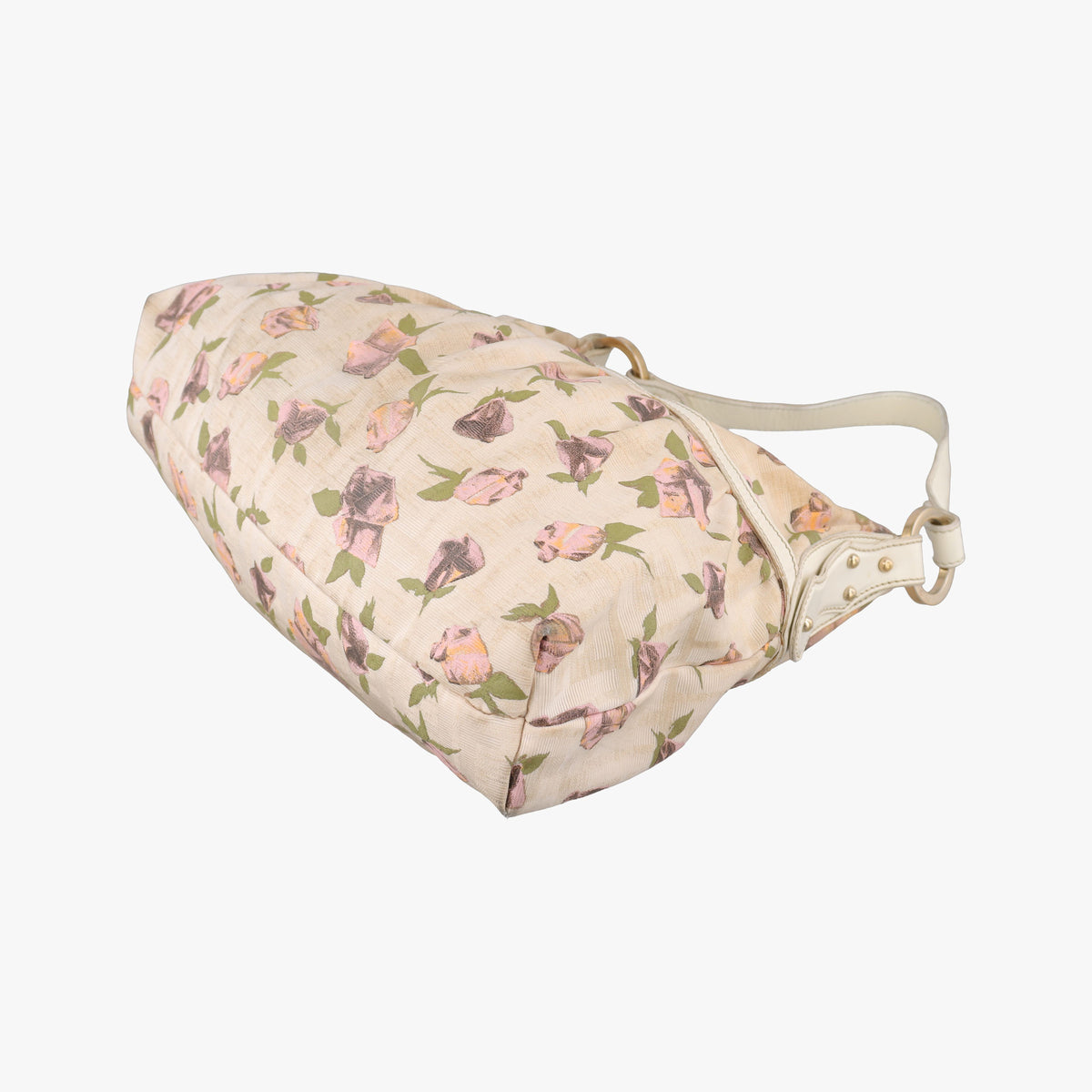Secondhand Fendi Chef Perforated Charm Zucca Print Multicolour Canvas × Leather 8BR448 shoulderbag | stylenewstar