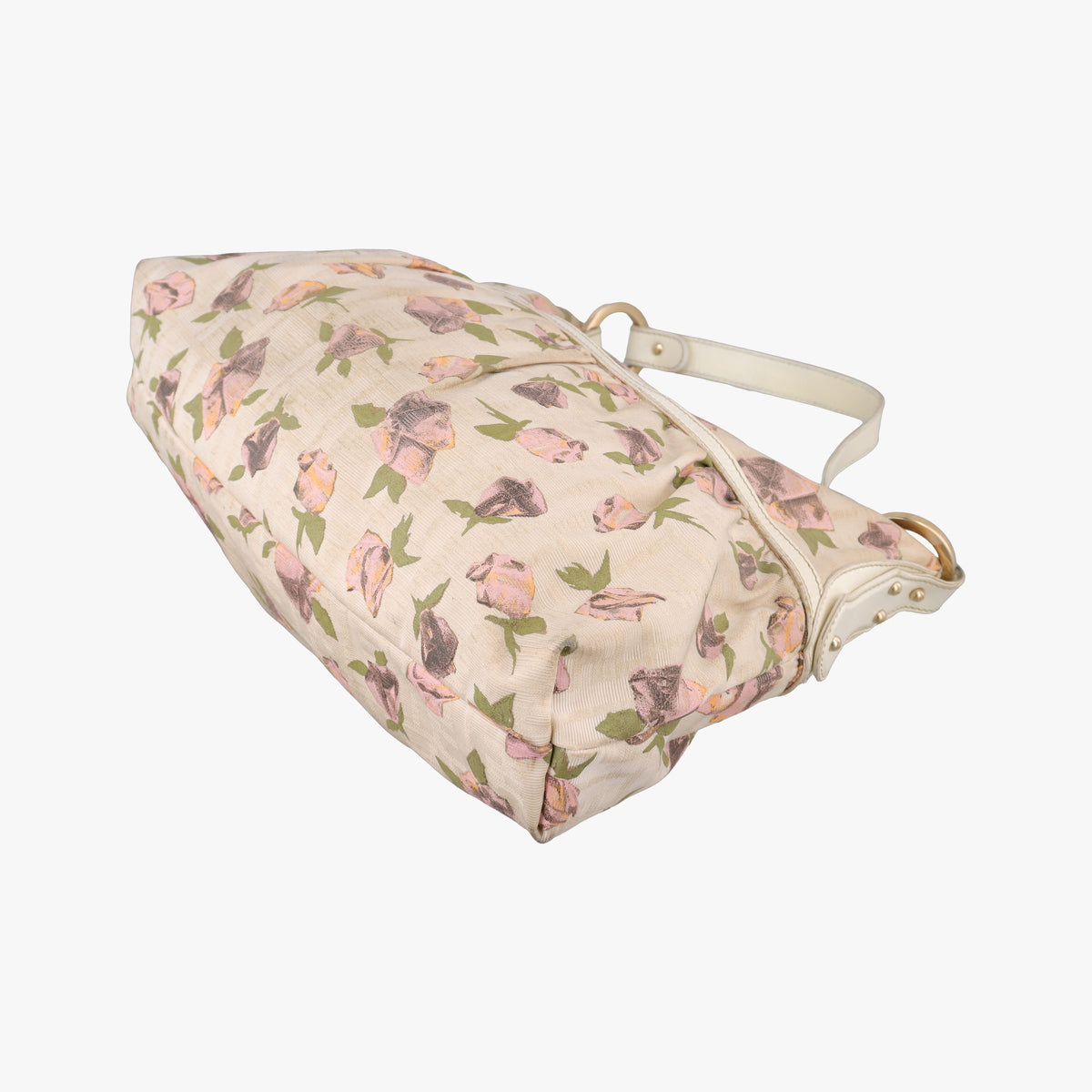 Secondhand Fendi Chef Perforated Charm Zucca Print Multicolour Canvas × Leather 8BR448 shoulderbag | stylenewstar