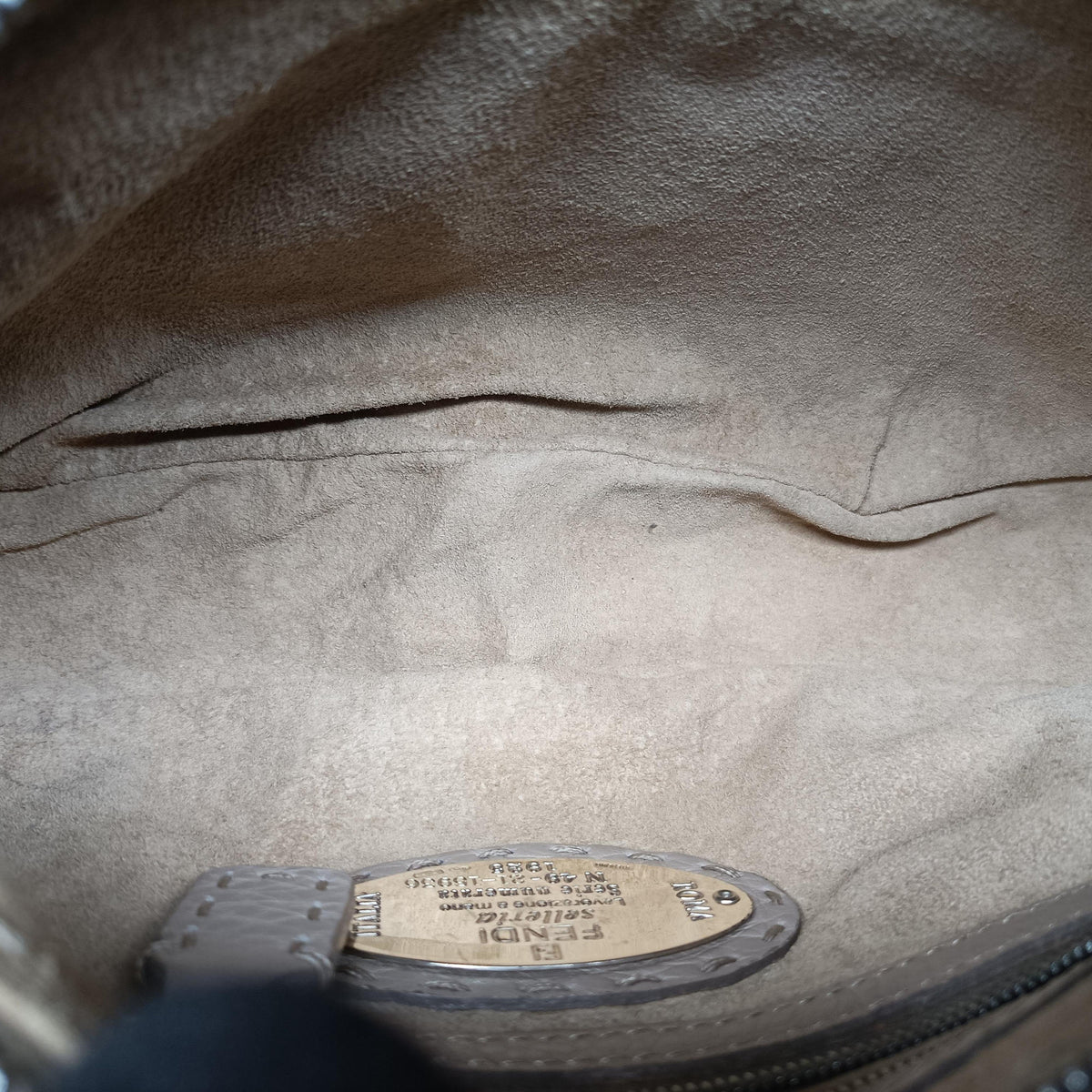 Pre-owned Christian Dior Selleria Beige Leather 8BR420 shoulderbag | stylenewstar