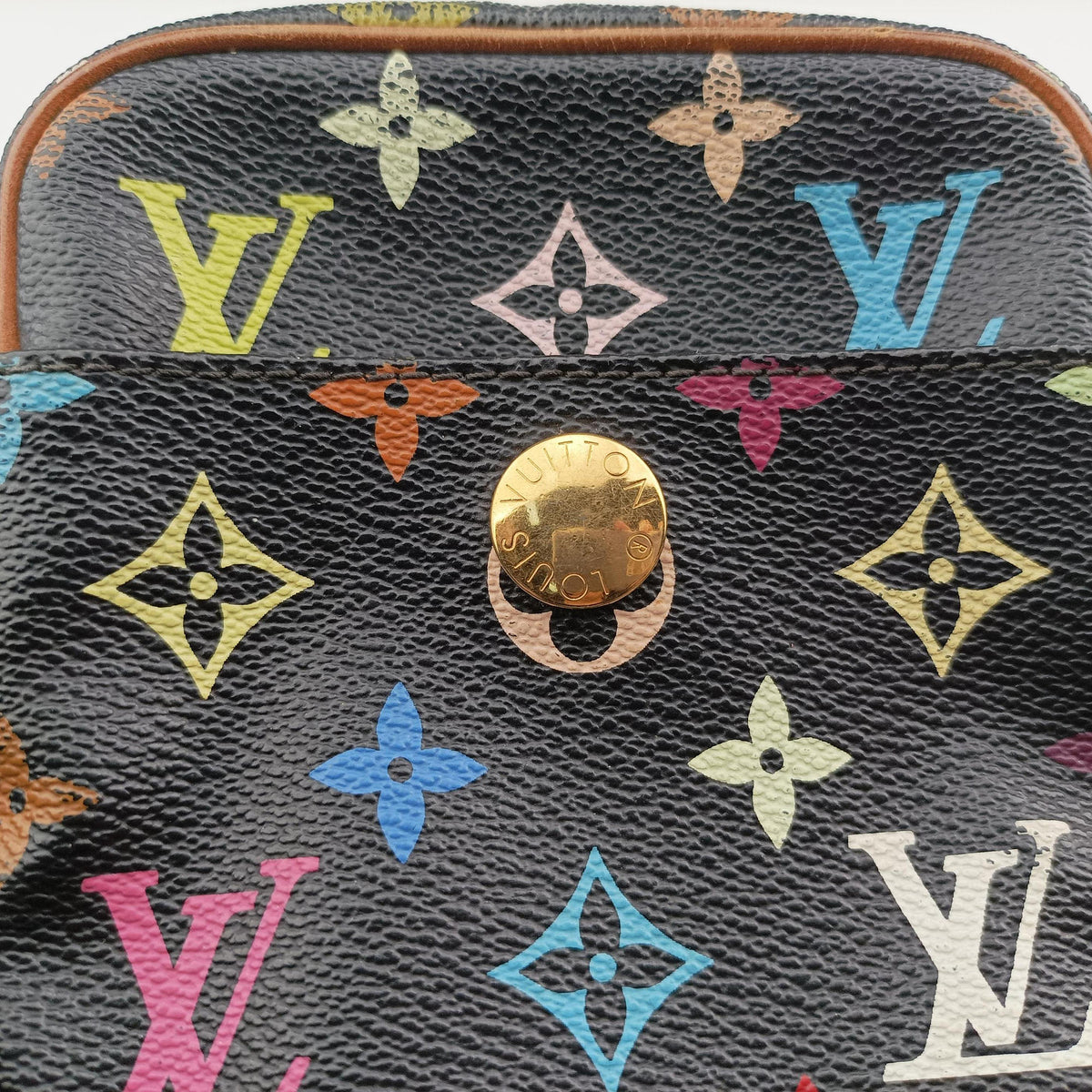 Pre-owned Louis Vuitton RIFT Noir Monogram Multicolor M40056 shoulderbag | stylenewstar