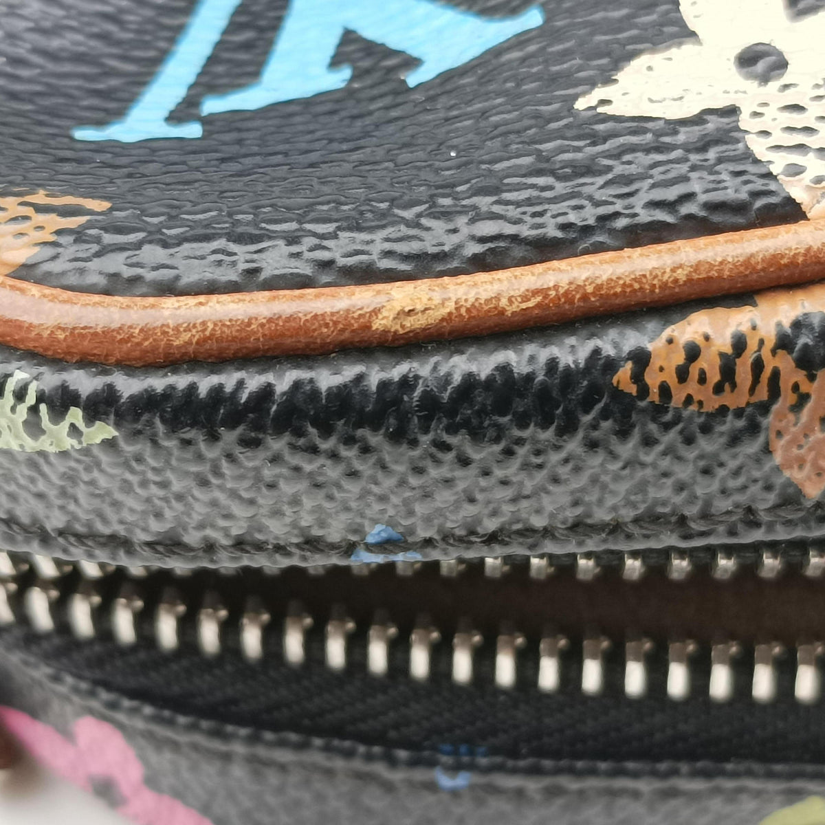 Pre-owned Louis Vuitton RIFT Noir Monogram Multicolor M40056 shoulderbag | stylenewstar