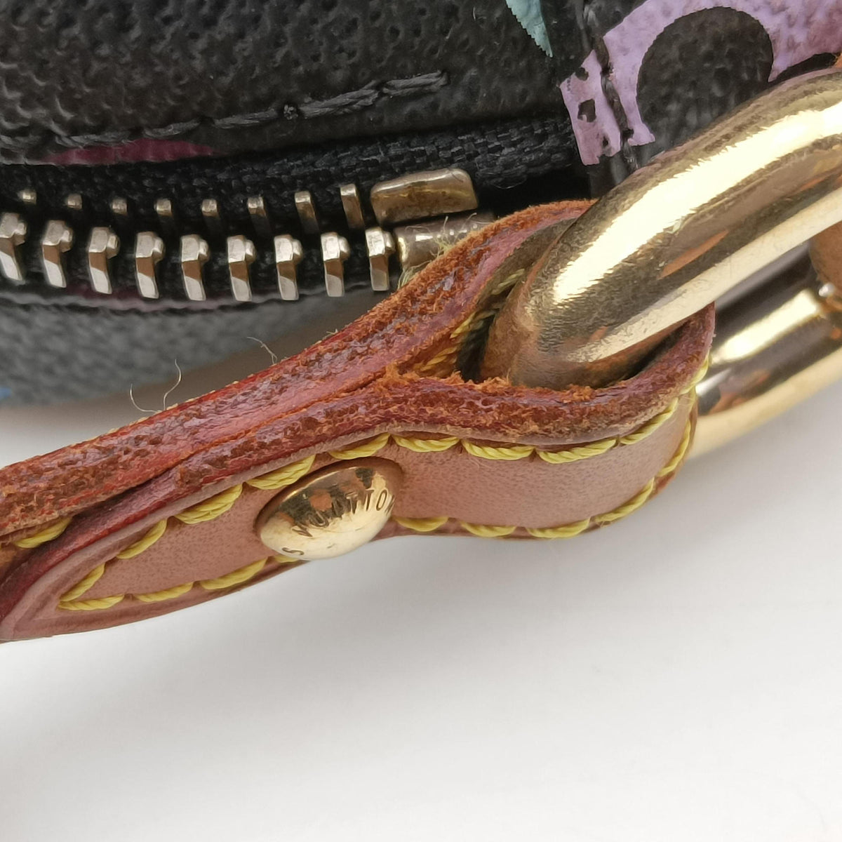 Pre-owned Louis Vuitton RIFT Noir Monogram Multicolor M40056 shoulderbag | stylenewstar