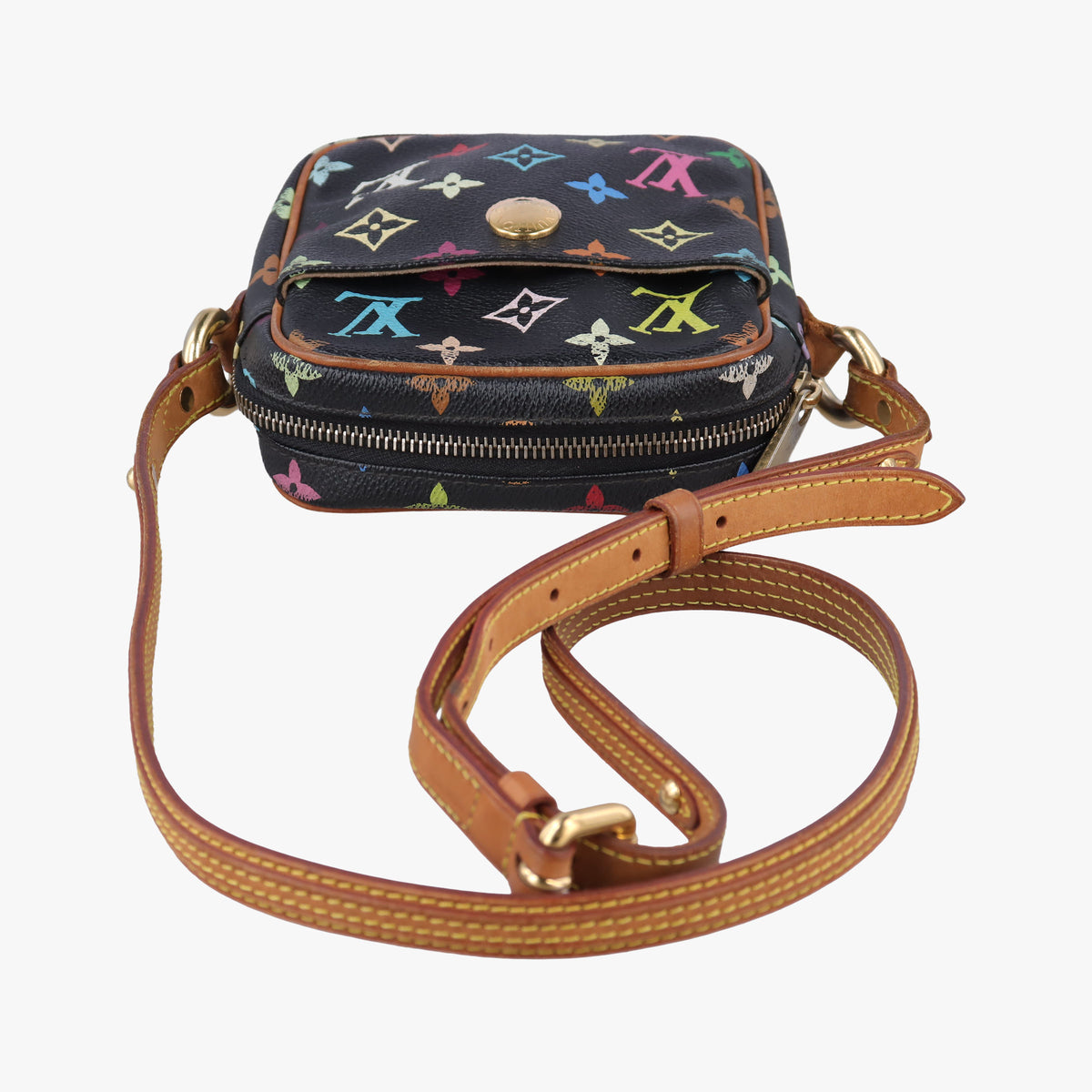 Pre-owned Louis Vuitton RIFT Noir Monogram Multicolor M40056 shoulderbag | stylenewstar