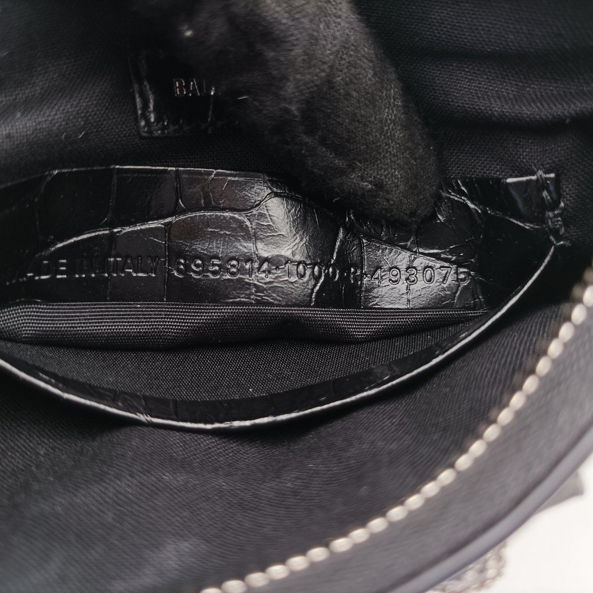 Pre-owned Balenciaga Le Cagole mini Black Leather  shoulderbag | stylenewstar