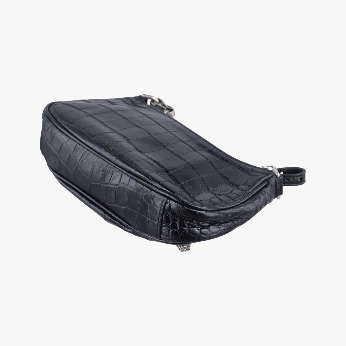 Pre-owned Balenciaga Le Cagole mini Black Leather  shoulderbag | stylenewstar