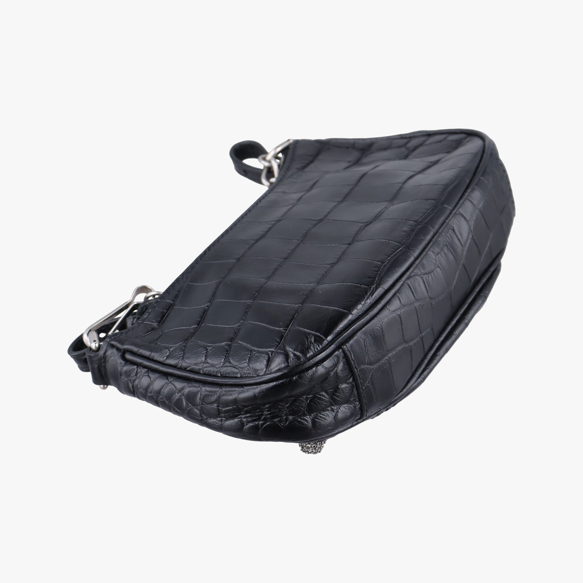 Pre-owned Balenciaga Le Cagole mini Black Leather  shoulderbag | stylenewstar