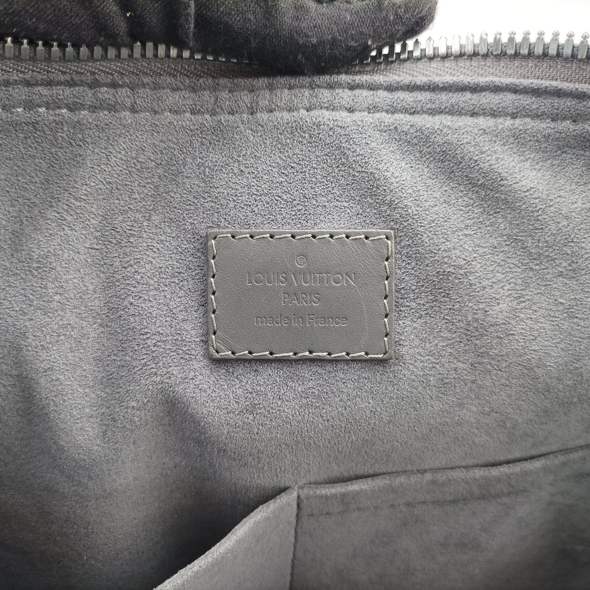 Vintage Louis Vuitton Keepall Bandouliere 45 Gray Damier Carbon N41323 shoulderbag | stylenewstar