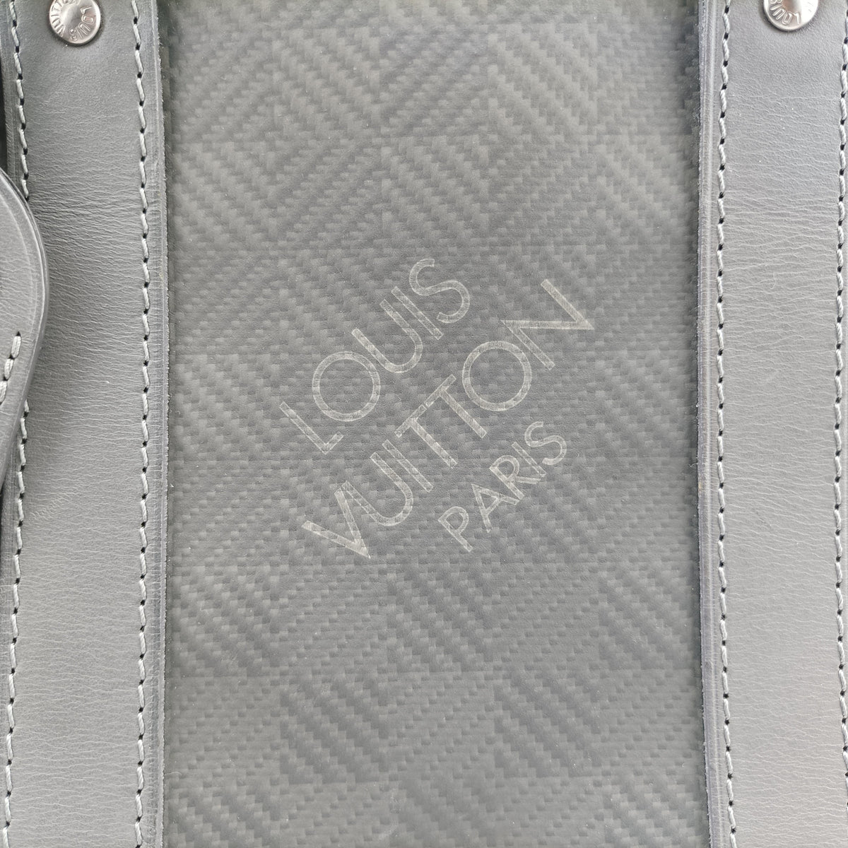 Vintage Louis Vuitton Keepall Bandouliere 45 Gray Damier Carbon N41323 shoulderbag | stylenewstar
