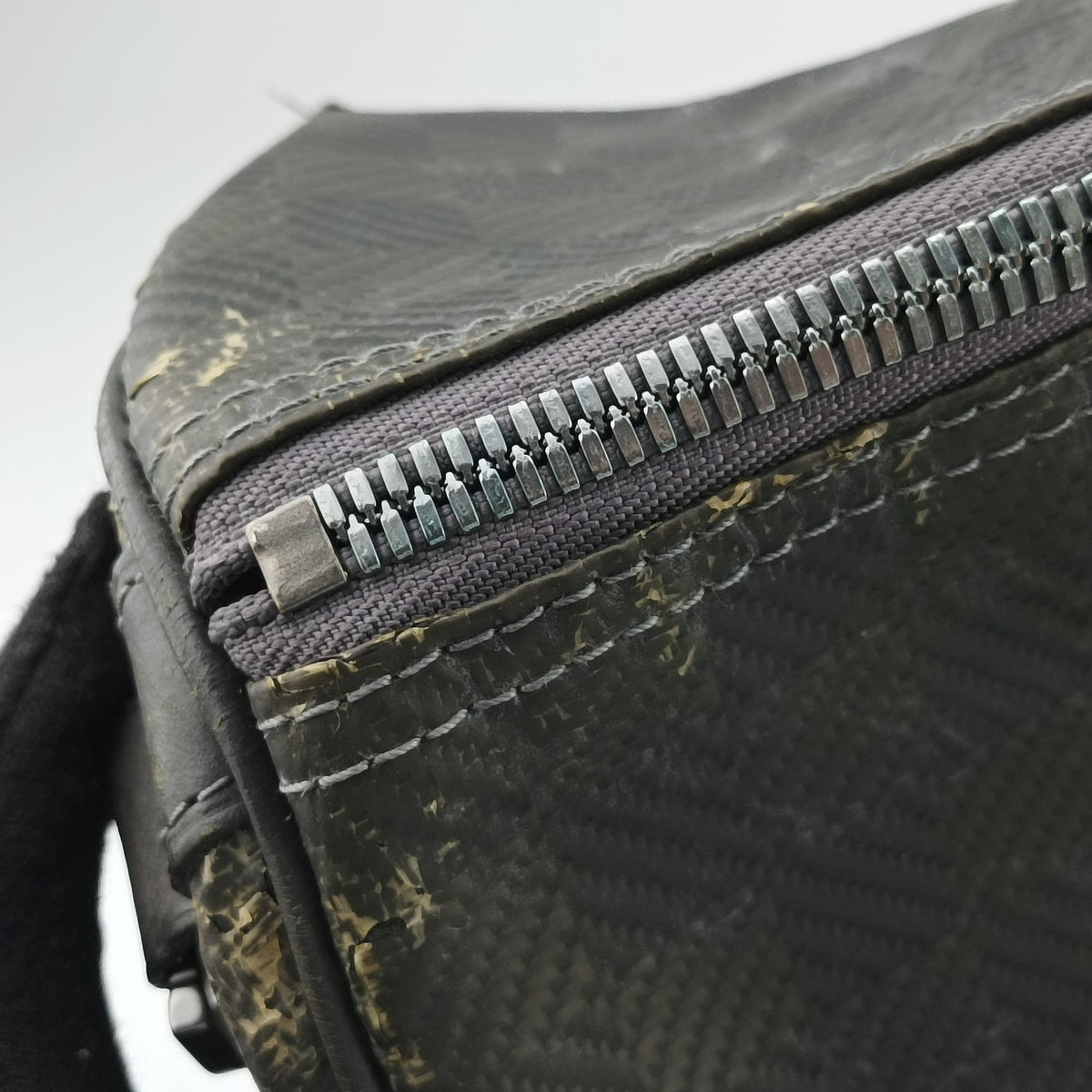 Vintage Louis Vuitton Keepall Bandouliere 45 Gray Damier Carbon N41323 shoulderbag | stylenewstar