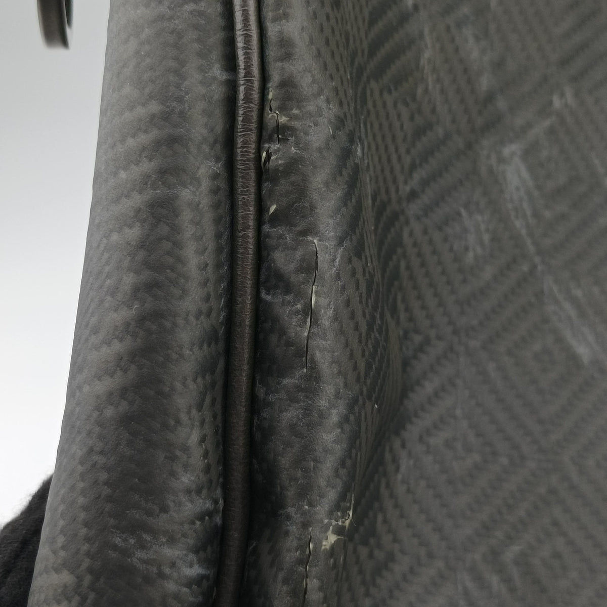 Vintage Louis Vuitton Keepall Bandouliere 45 Gray Damier Carbon N41323 shoulderbag | stylenewstar