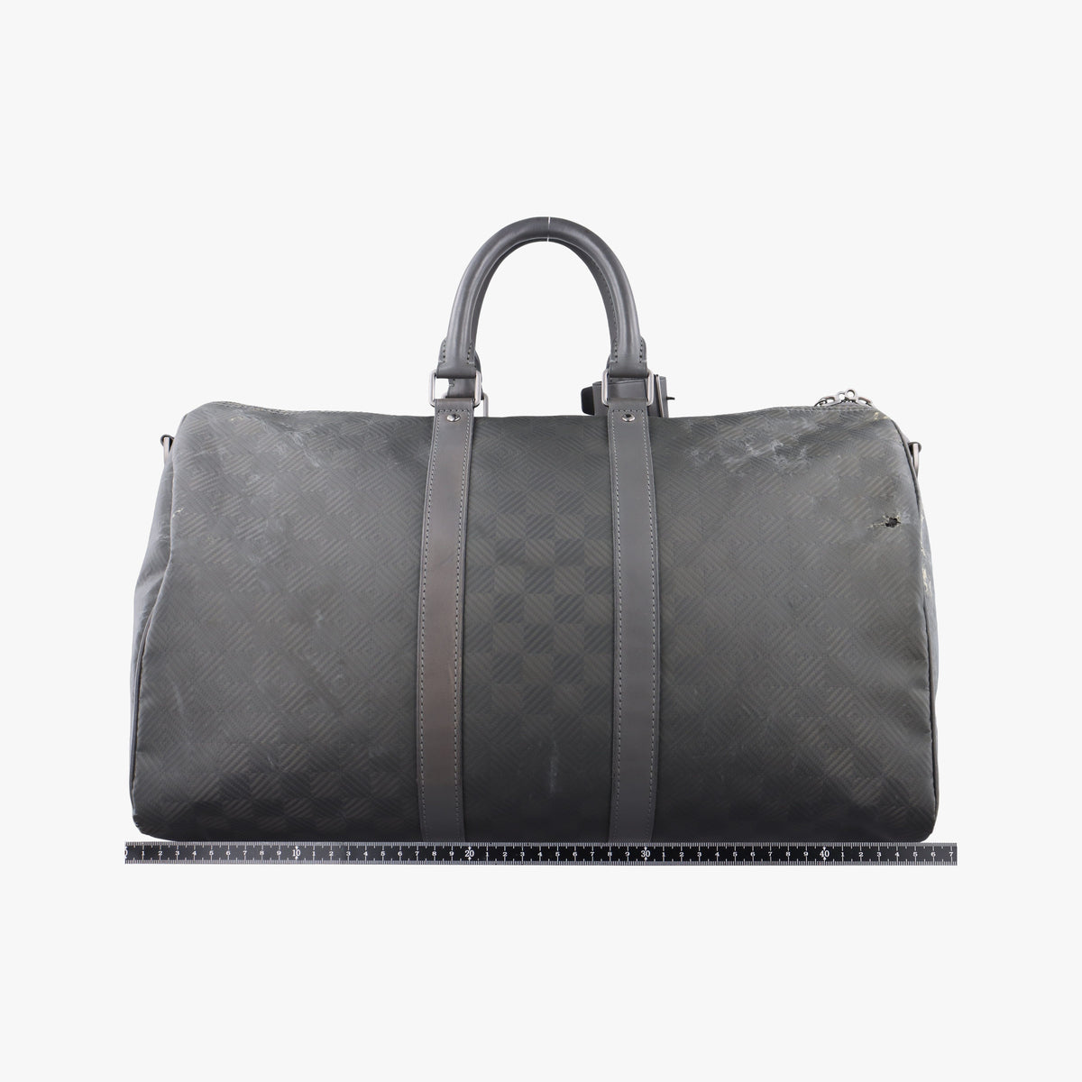 Vintage Louis Vuitton Keepall Bandouliere 45 Gray Damier Carbon N41323 shoulderbag | stylenewstar