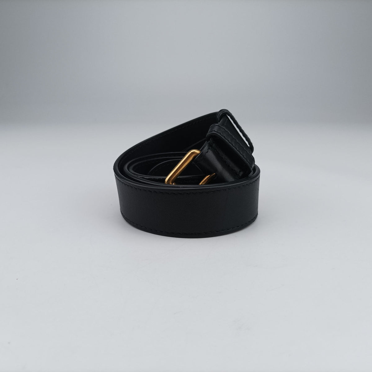 Secondhand Gucci GG Marmont Black Leather 476434 bum bag/waist bag | stylenewstar