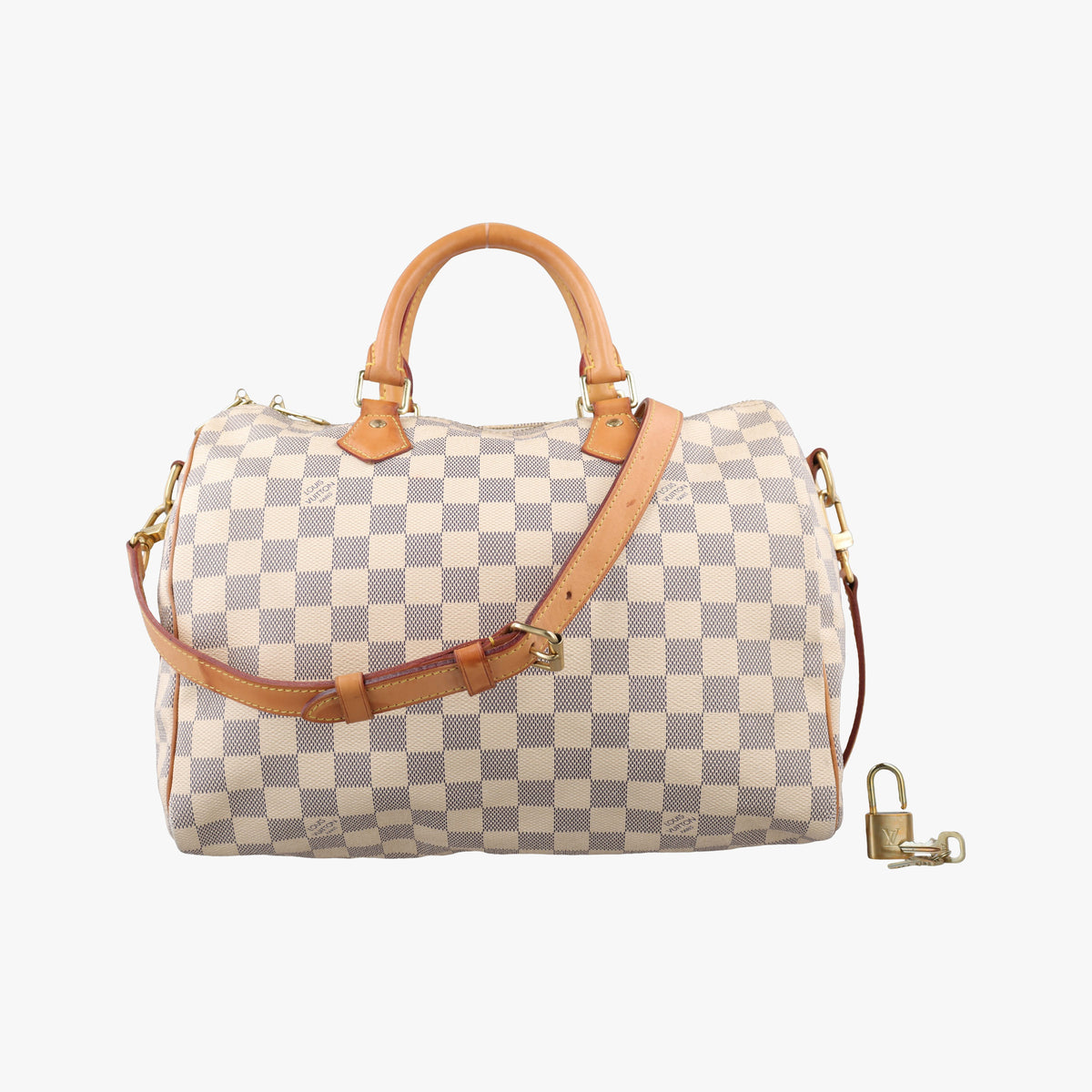 Vintage Louis Vuitton Speedy 30 AZUR Damier Canvas N41533 shoulderbag | stylenewstar