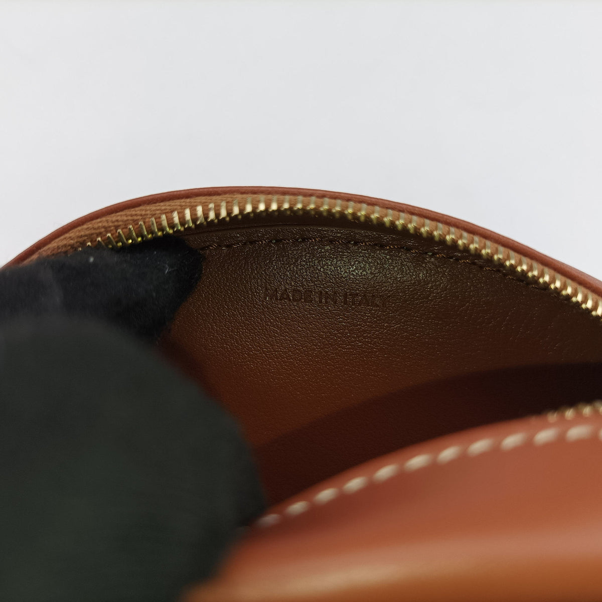 Vintage Celine Oval Purse Cuir Triomphe Brown Leather  shoulderbag | stylenewstar