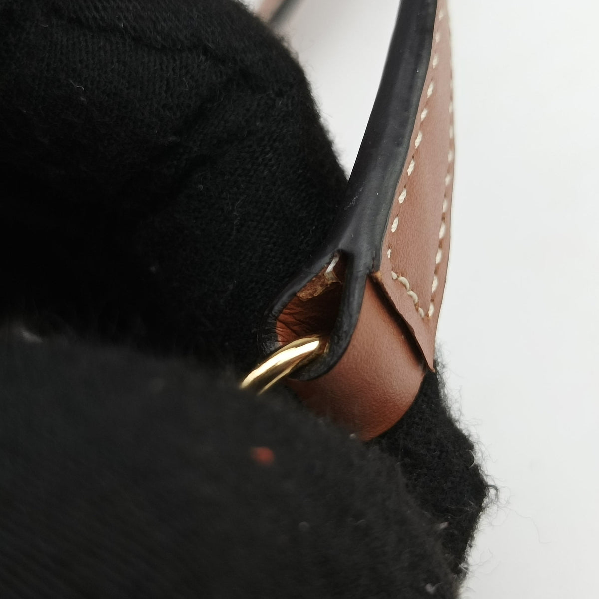 Vintage Celine Oval Purse Cuir Triomphe Brown Leather  shoulderbag | stylenewstar