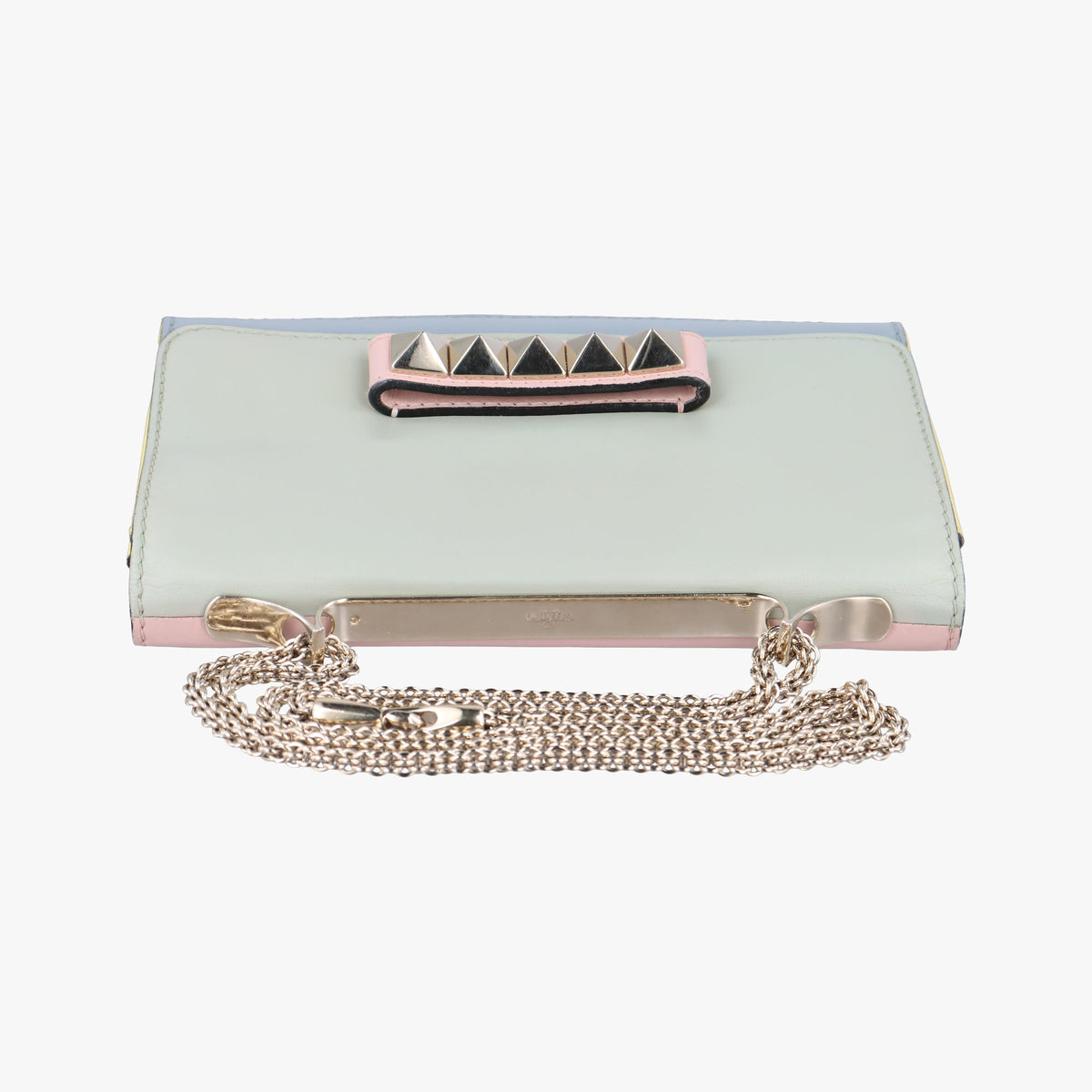 Pre-owned Valentino Va va voom Green Leather  shoulderbag | stylenewstar