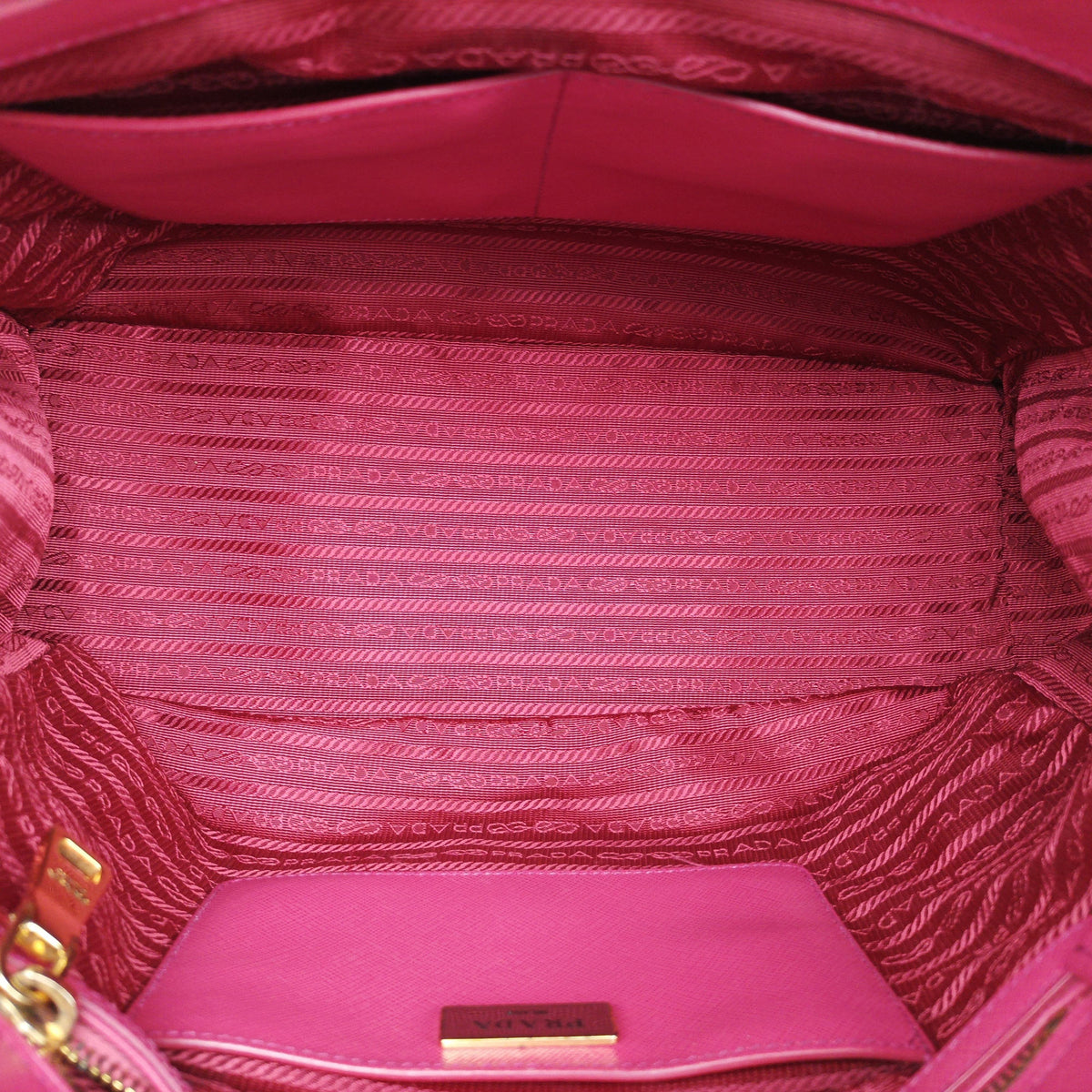 Vintage Prada Galleria Pink SAFFIANO Leather BN1874 shoulderbag | stylenewstar