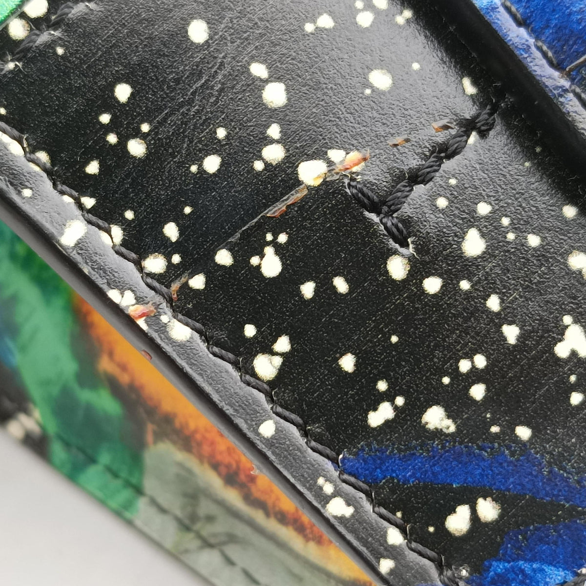 Pre-owned Louis Vuitton City Steamer Mini Splash Multicolor Leather M53797 shoulderbag | stylenewstar