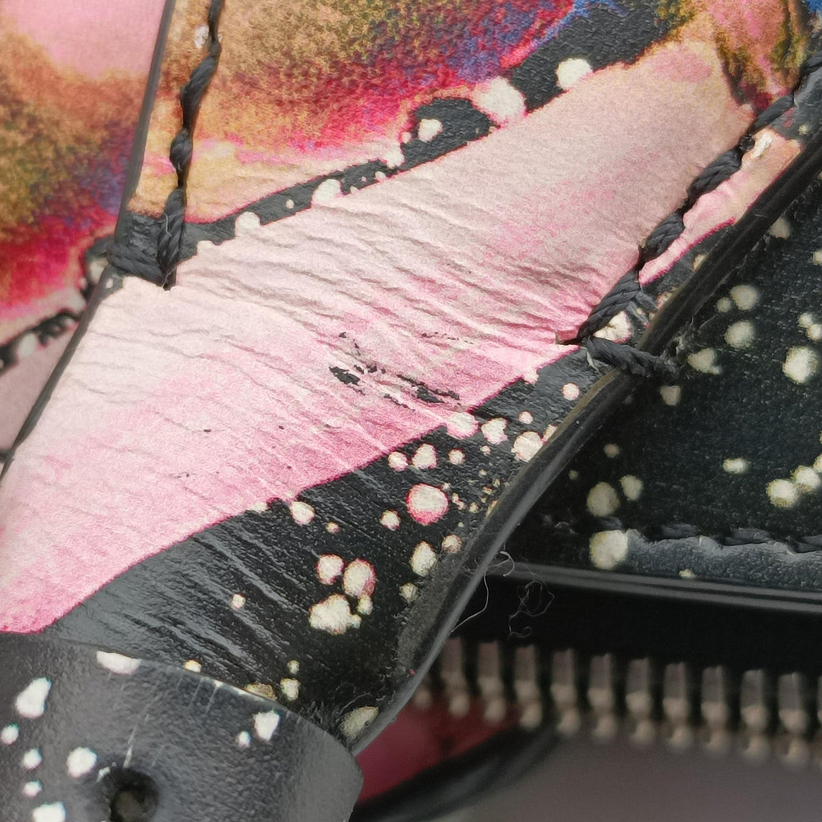 Pre-owned Louis Vuitton City Steamer Mini Splash Multicolor Leather M53797 shoulderbag | stylenewstar