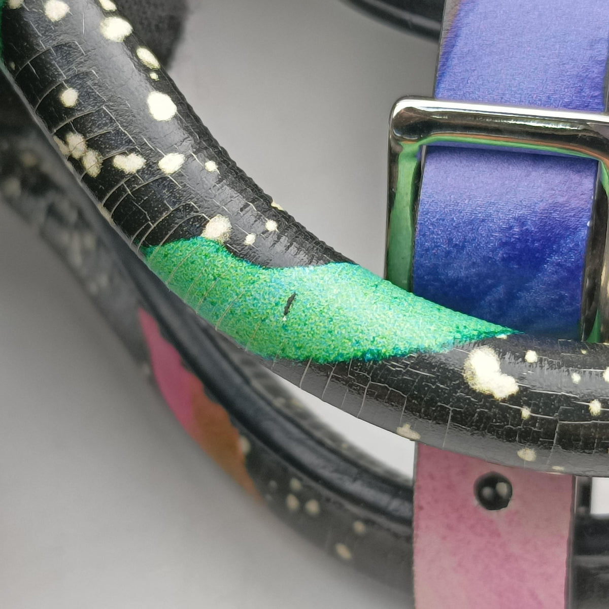 Pre-owned Louis Vuitton City Steamer Mini Splash Multicolor Leather M53797 shoulderbag | stylenewstar