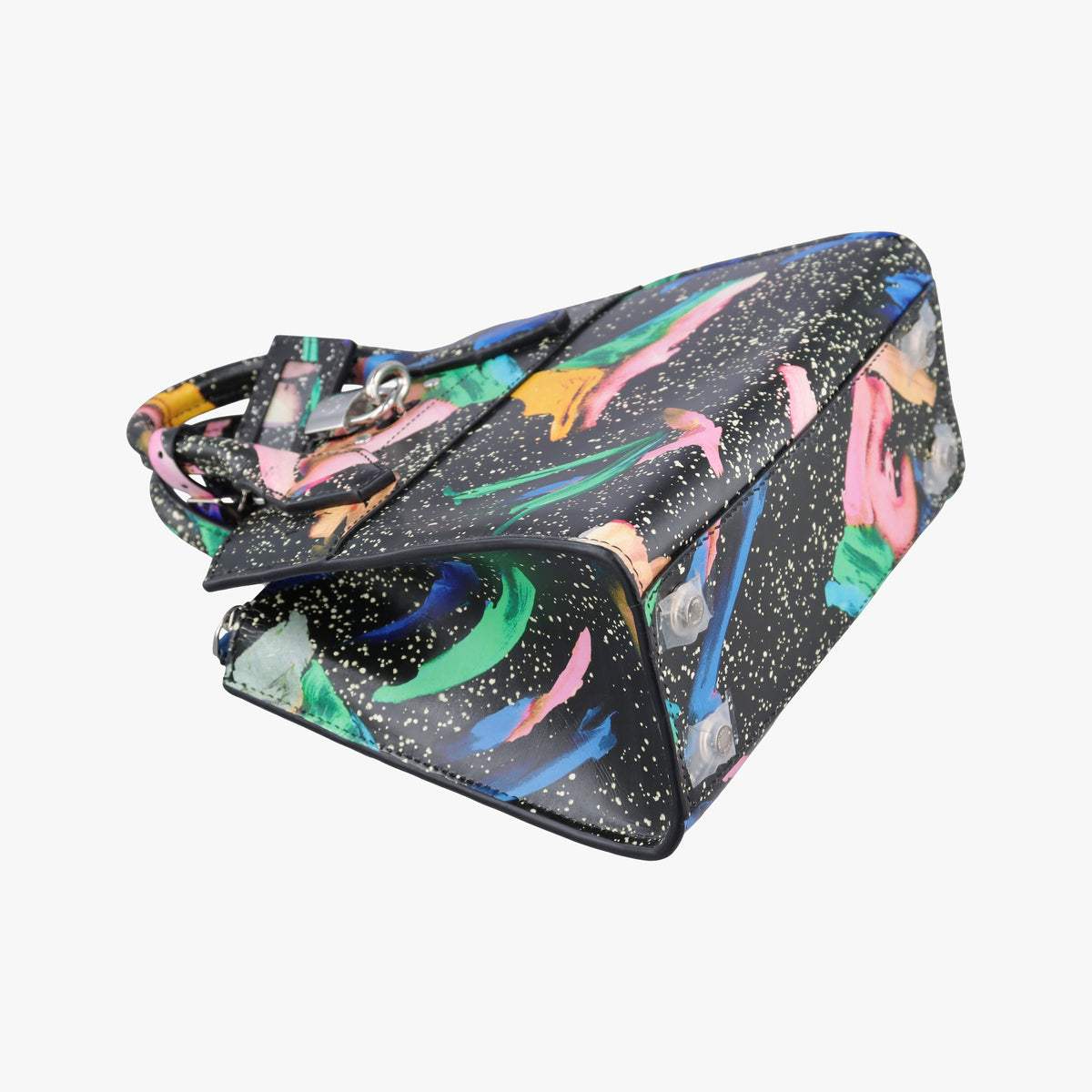 Pre-owned Louis Vuitton City Steamer Mini Splash Multicolor Leather M53797 shoulderbag | stylenewstar
