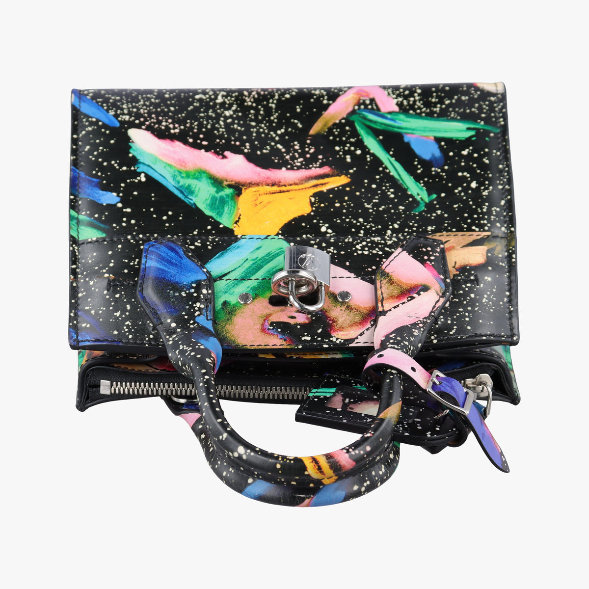 Pre-owned Louis Vuitton City Steamer Mini Splash Multicolor Leather M53797 shoulderbag | stylenewstar