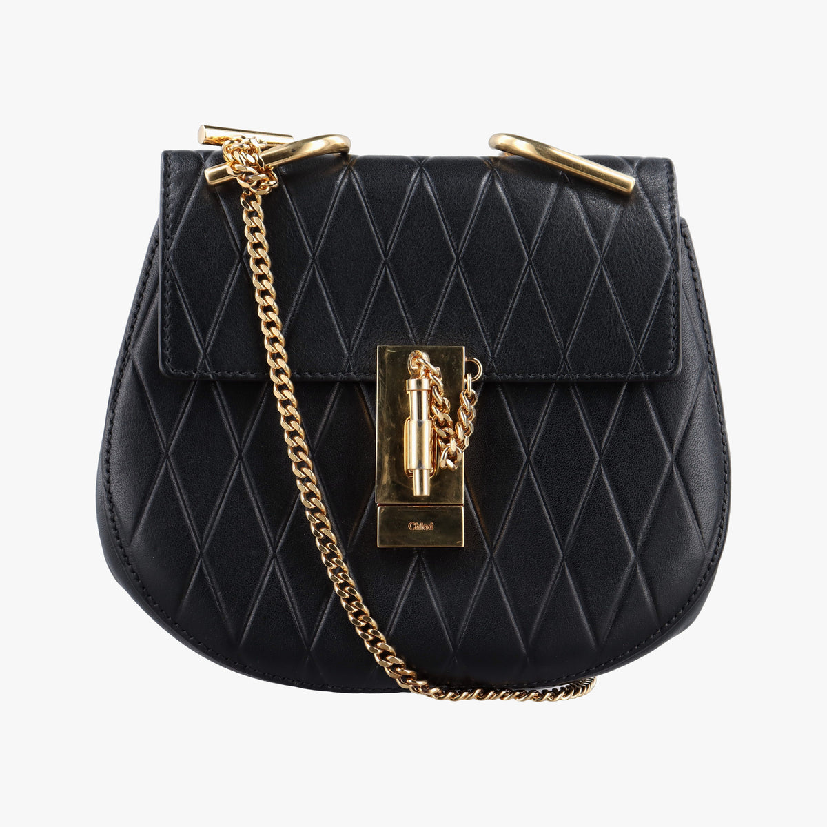 Vintage Chloe DREW Black Leather  shoulderbag | stylenewstar