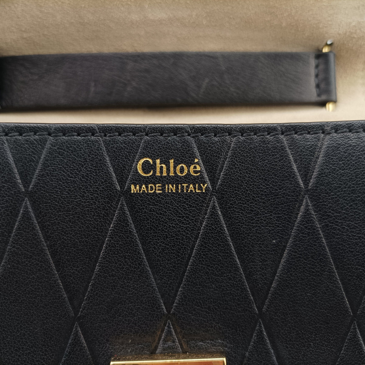 Vintage Chloe DREW Black Leather  shoulderbag | stylenewstar