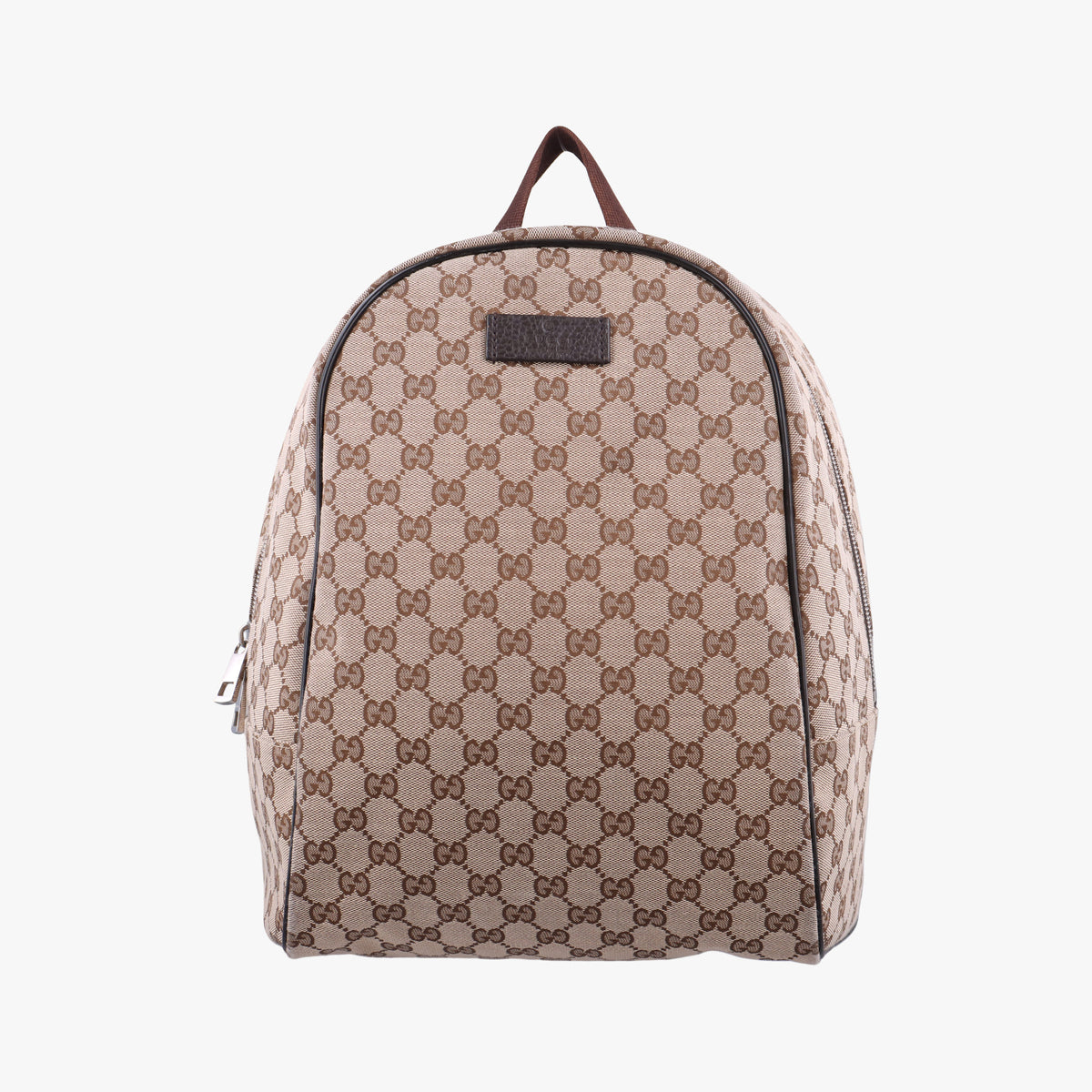 Secondhand Gucci GG Canvas Beige x Brown canvas 449906 backpack/rucksack | stylenewstar