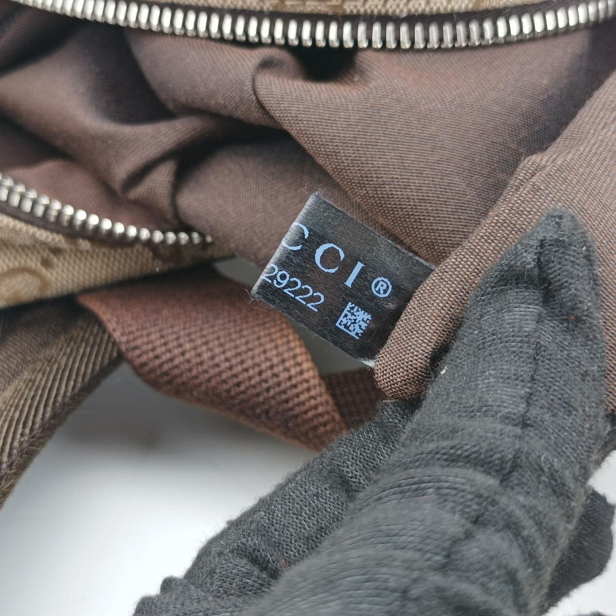 Secondhand Gucci GG Canvas Beige x Brown canvas 449906 backpack/rucksack | stylenewstar