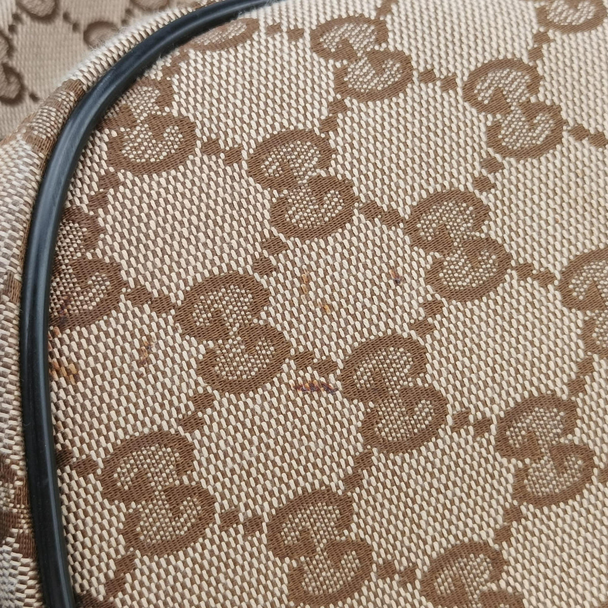 Secondhand Gucci GG Canvas Beige x Brown canvas 449906 backpack/rucksack | stylenewstar