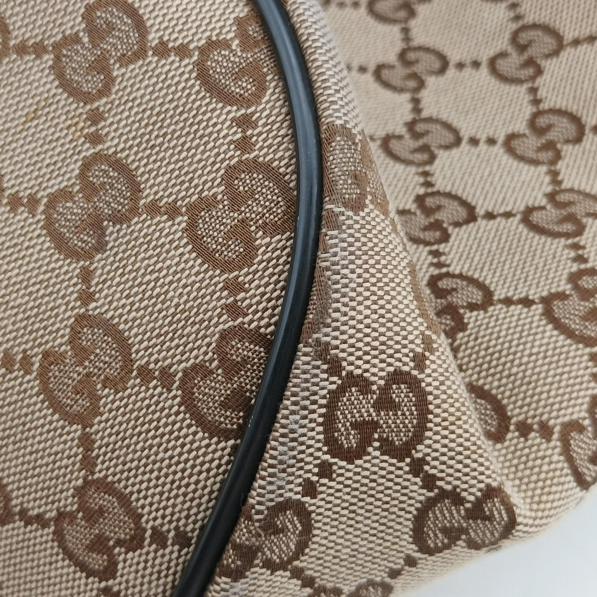 Secondhand Gucci GG Canvas Beige x Brown canvas 449906 backpack/rucksack | stylenewstar