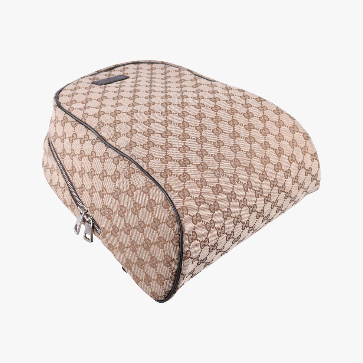 Secondhand Gucci GG Canvas Beige x Brown canvas 449906 backpack/rucksack | stylenewstar