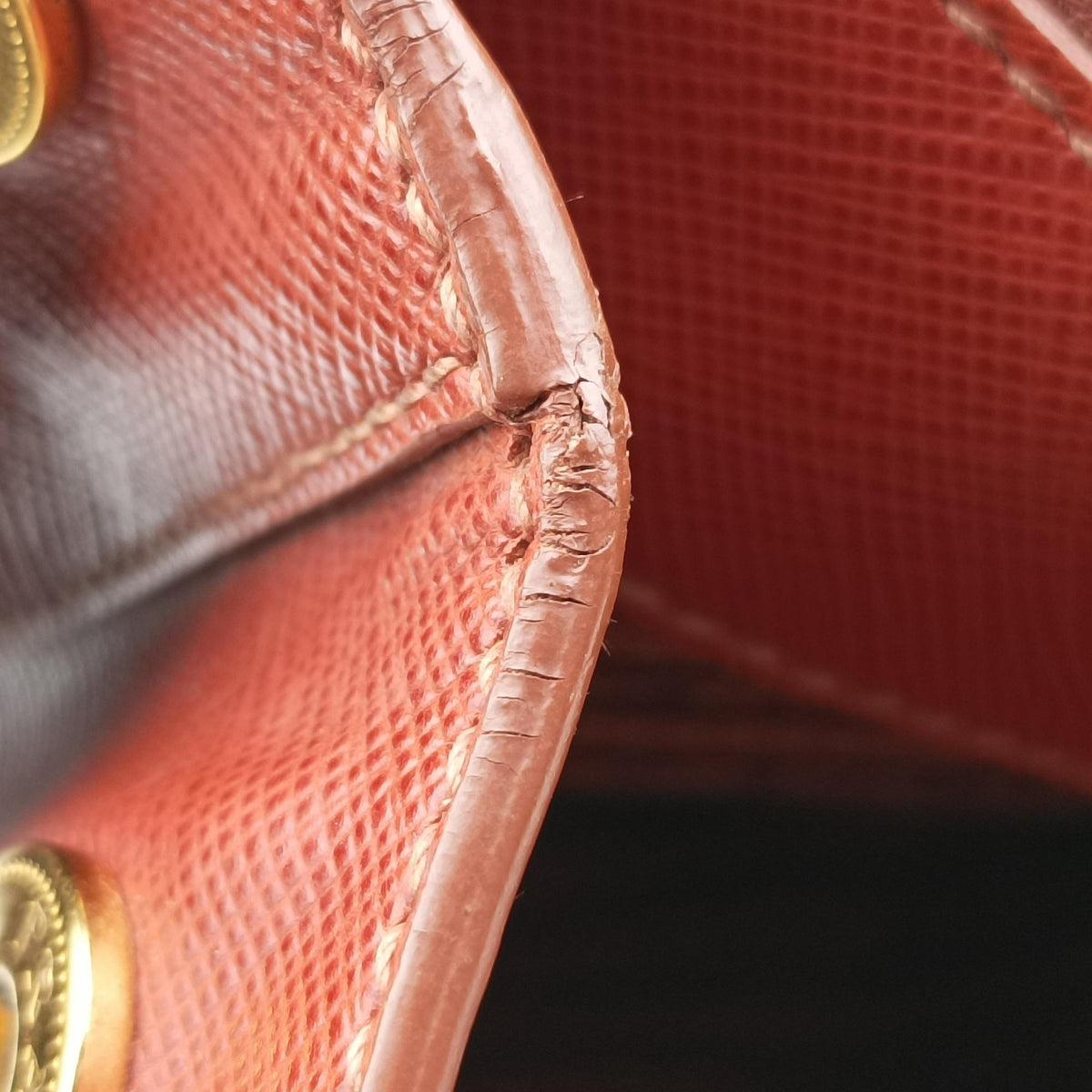 Pre-owned Prada Galleria Orange Saffiano leather  handbag | stylenewstar