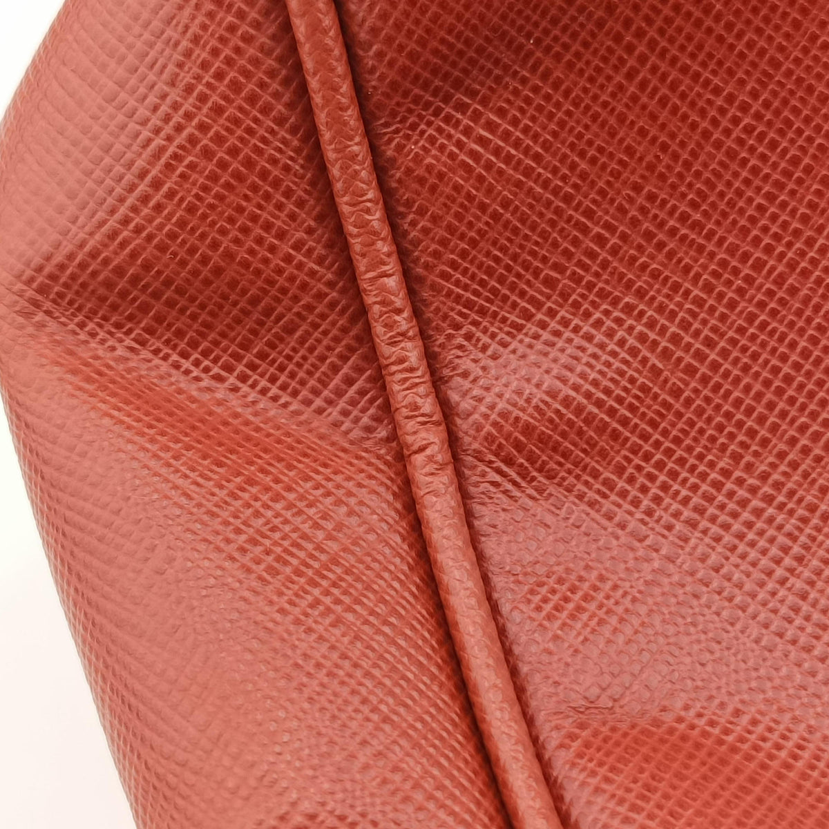 Pre-owned Prada Galleria Orange Saffiano leather  handbag | stylenewstar