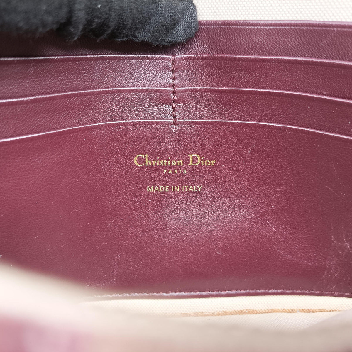 Pre-owned Christian Dior Saddle Red jacquard×Leather  shoulderbag | stylenewstar