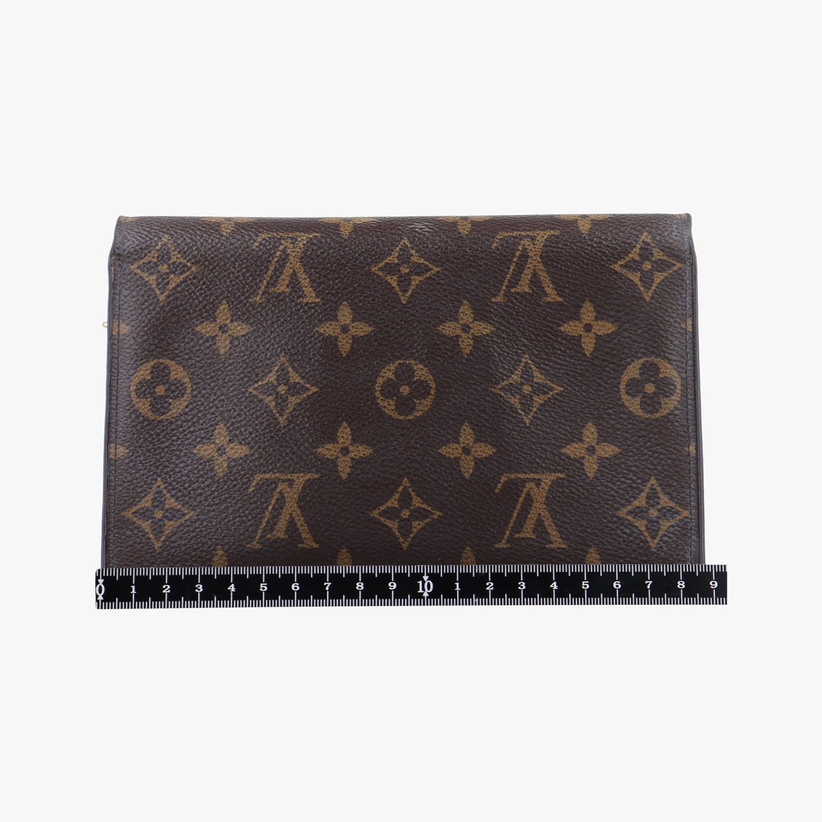 Vintage Louis Vuitton Portefeuille FLORE Chain brown×ROSE BALLERIN Monogram Canvas×calf leather M67405 shoulderbag | stylenewstar