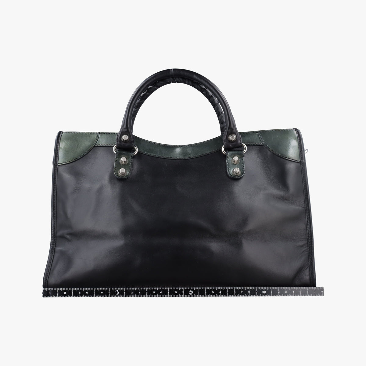 Pre-owned Balenciaga Large City Black Leather  shoulderbag | stylenewstar