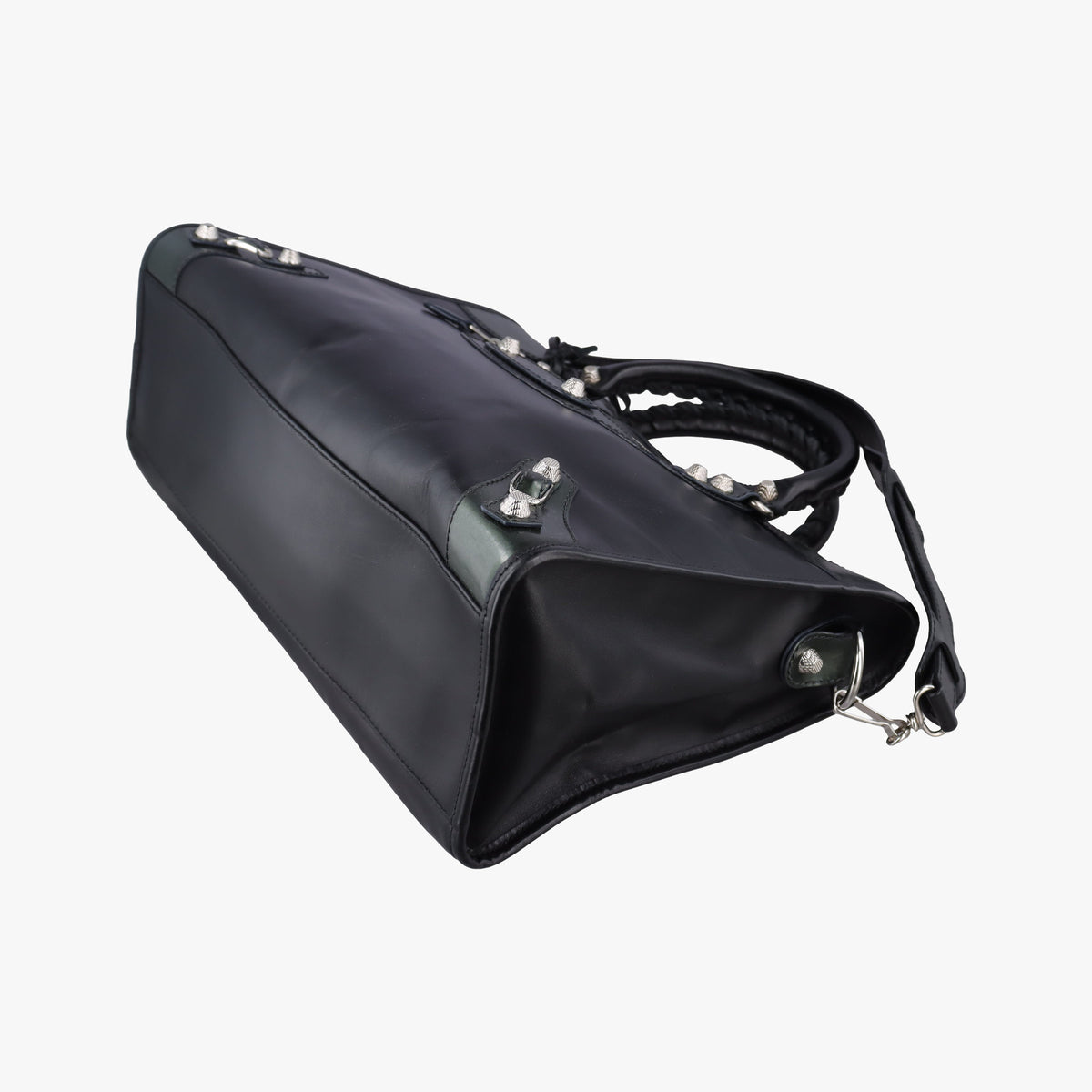 Pre-owned Balenciaga Large City Black Leather  shoulderbag | stylenewstar