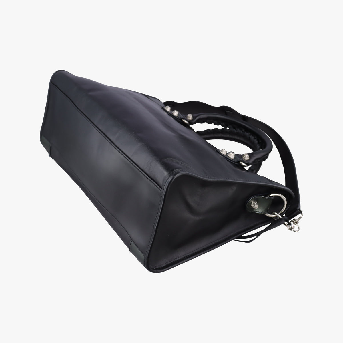 Pre-owned Balenciaga Large City Black Leather  shoulderbag | stylenewstar