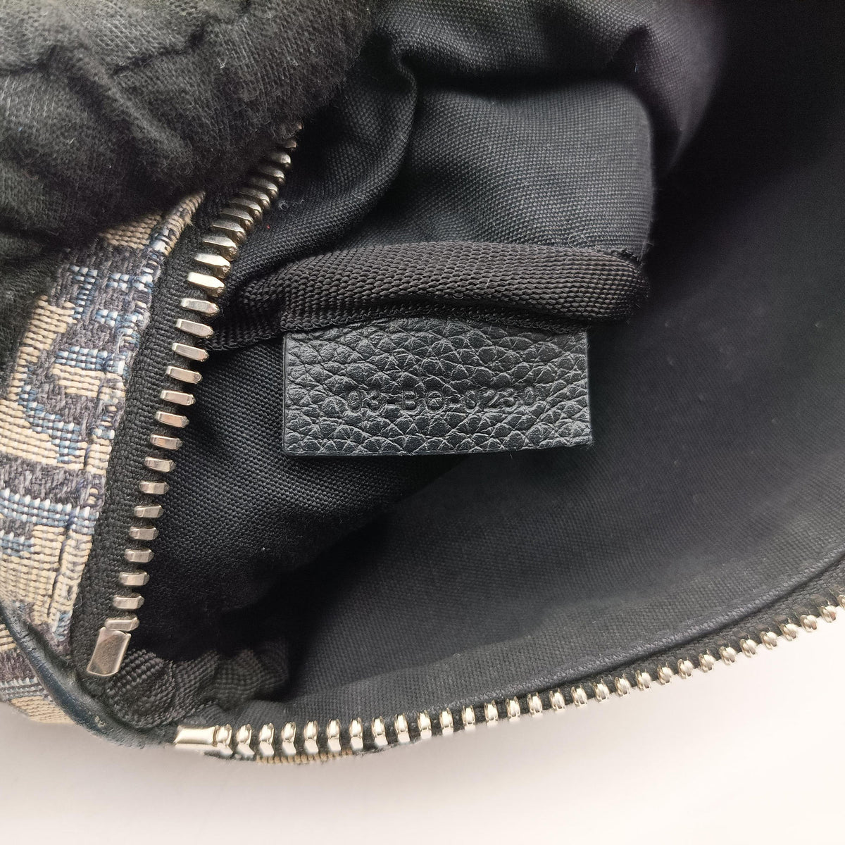 Secondhand Christian Dior Oblique roller Navy Jacquard  shoulderbag | stylenewstar